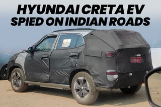 Latest Hyundai Creta EV Spy Shots Offer The Best Look Yet Inside Its Revised Cabin