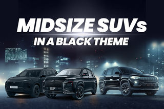 SUVs In Black: A List Of All Midsize SUVs Sold In India With A Black Theme