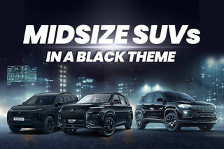 SUVs In Black: A List Of All Midsize SUVs Sold In India With A Black Theme SUVs In Black: A List Of All Midsize SUVs Sold In India With A Black Theme