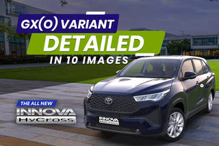 New Toyota Innova Hycross GX(O) Variant Detailed In 10 Images New Toyota Innova Hycross GX(O) Variant Detailed In 10 Images