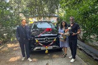 Indian Filmmaker R Balakrishnan Brings Home A Brand New Mercedes-Benz GLE Indian Filmmaker R Balakrishnan Brings Home A Brand New Mercedes-Benz GLE