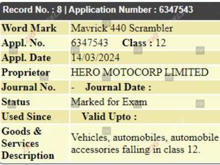 EXCLUSIVE: Hero Mavrick 440 Scrambler Name Trademarked