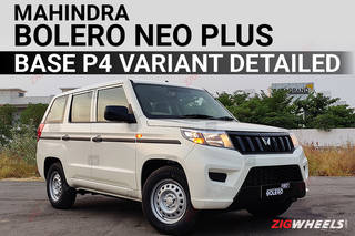 Check Out The Mahindra Bolero Neo Plus Base-spec P4 Variant In 8 Images Check Out The Mahindra Bolero Neo Plus Base-spec P4 Variant In 8 Images