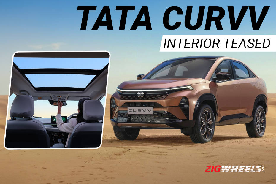 Tata Curvv Interior Teaser