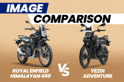 Royal Enfield Himalayan 450 vs Yezdi Adventure