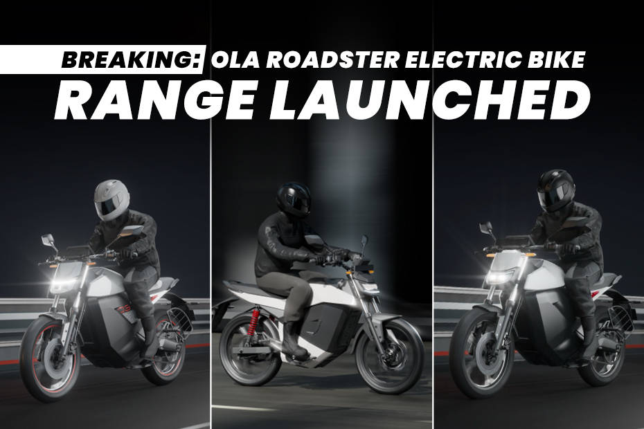 Ola Roadster Electric Bike Range Launched In India, Prices Start At Rs 74,999