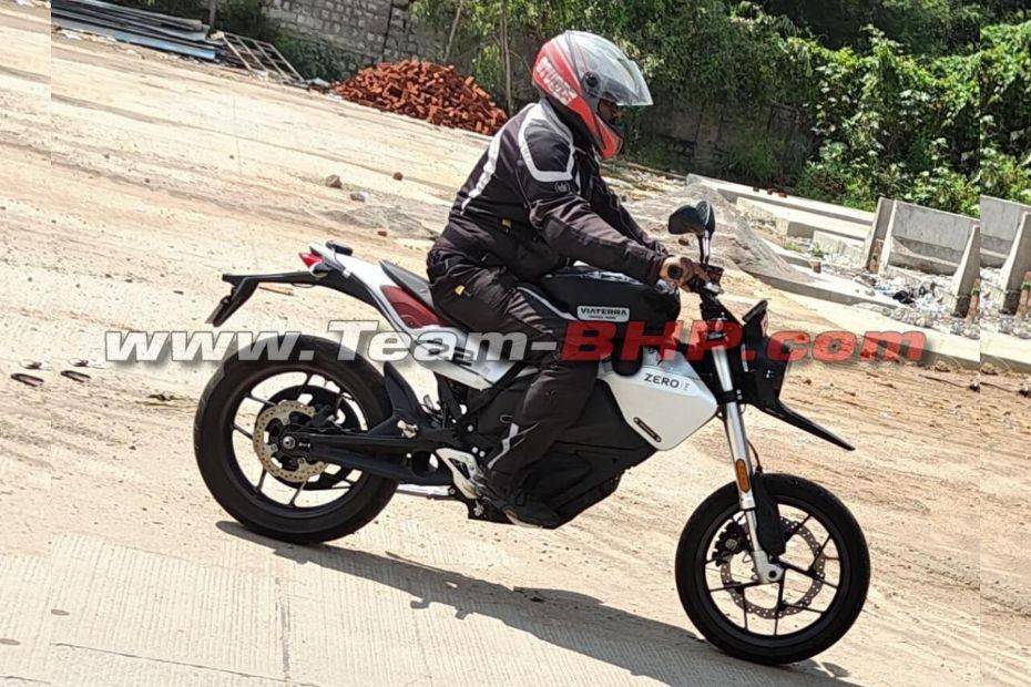 Zero FXE Electric Bike Spied Testing In India