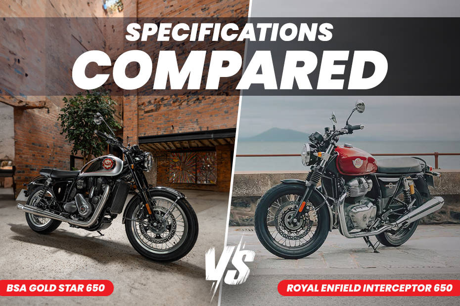 BSA Gold Star vs Royal Enfield Interceptor 650: Specifications Compared  