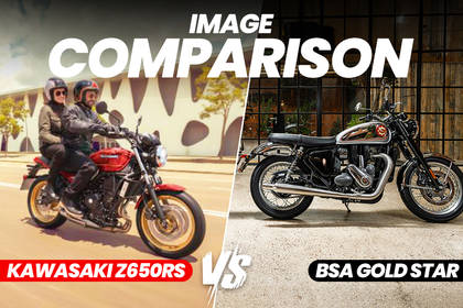 BSA Gold Star vs Kawasaki Z650RS: Image Comparison