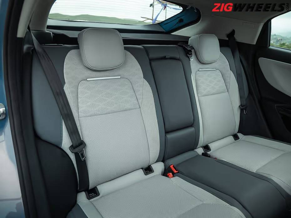 Tata Curvv EV Rear Seats