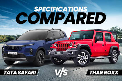 Tata Safari vs Mahindra Thar Roxx