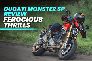 Ducati Monster SP Review: Ferocious Thrills