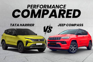 Tata Harrier VS Jeep Compass: Which SUV Is Quicker In The Real World? Tata Harrier VS Jeep Compass: Which SUV Is Quicker In The Real World?