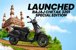 Bajaj Chetak 3201 Special Edition Launched At Rs 1,28,744