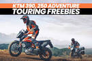 KTM 250, 390 Adventure Now Get Free Touring Accessories