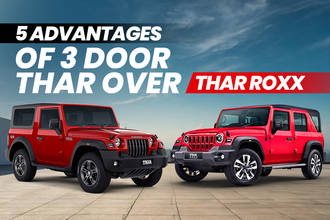 3-Door Mahindra Thar Has These 5 Advantages Over The 5-door Thar Roxx