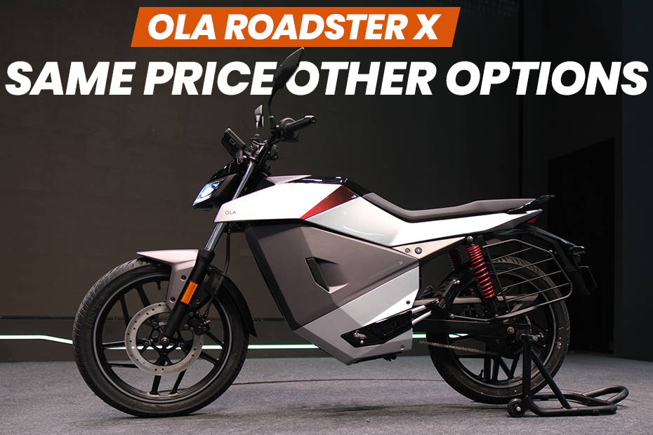 Ola Roadster X Electric Bike Same Price Other Options: Hero Splendor Plus, TVS Raider, Bajaj Freedom 125, Ola S1 X, Suzuki Access 125