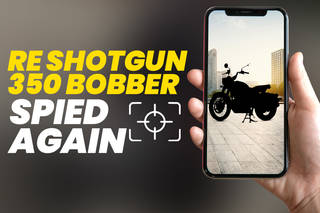 Royal Enfield Shotgun 350 Spied Again!