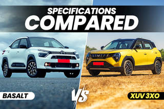 Citroen Basalt vs Mahindra XUV 3XO: Specifications Compared Citroen Basalt vs Mahindra XUV 3XO: Specifications Compared