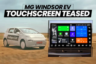 MG Windsor EV’s Latest Teaser Confirms A Large Touchscreen System On Board