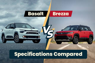Citroen Basalt vs Maruti Brezza: Pick The New SUV-coupe Or Popular Sub-4 Metre SUV? Citroen Basalt vs Maruti Brezza: Pick The New SUV-coupe Or Popular Sub-4 Metre SUV?