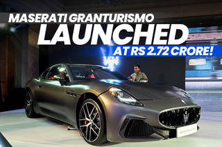 The Maserati GranTurismo Is Here, Launched At Rs 2.72 crore! The Maserati GranTurismo Is Here, Launched At Rs 2.72 crore!
