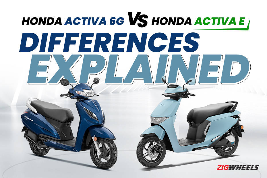 Honda Activa 6G vs Honda Activa e