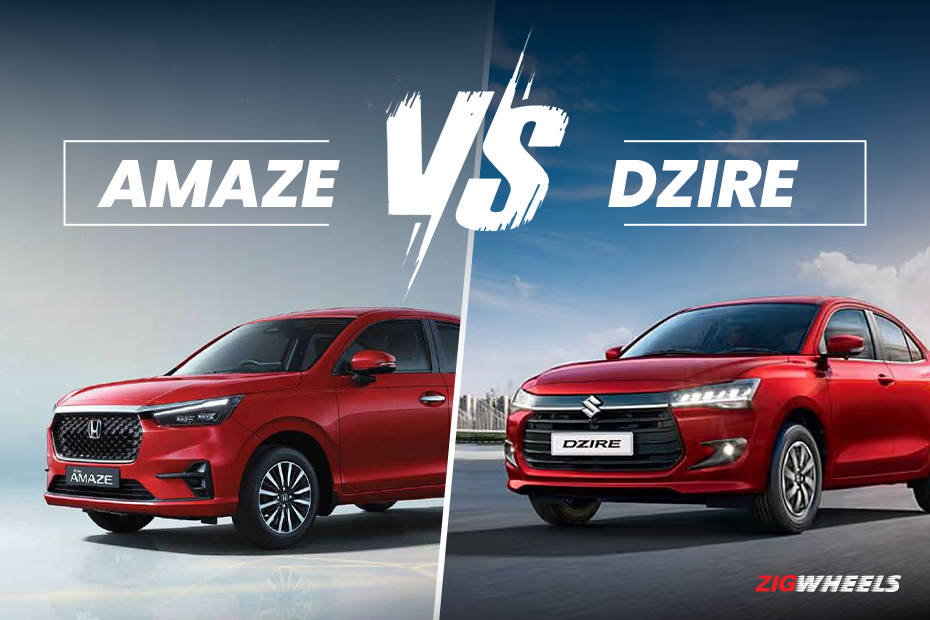 Amaze vs Dzire