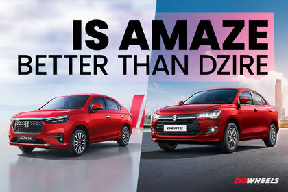 Amaze vs Dzire