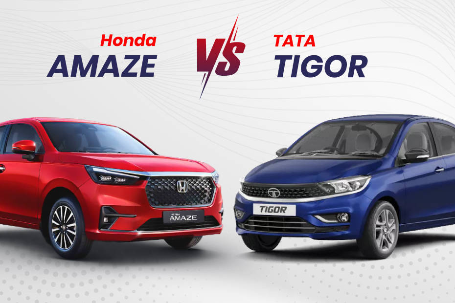 2024 Amaze vs Tigor