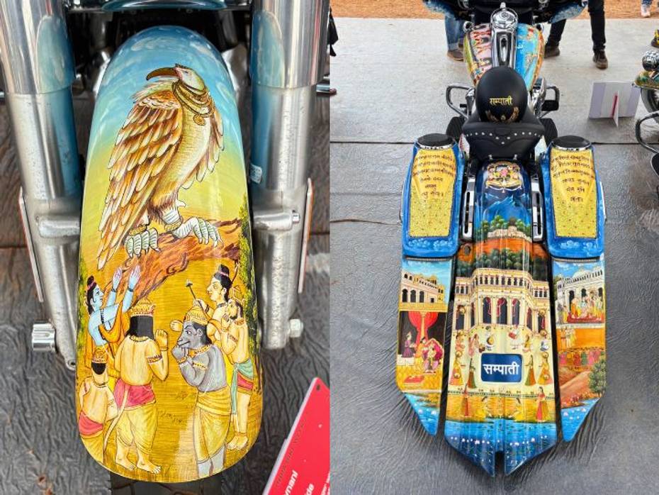 Sampati - Ramayana-Themed Harley Davidson Electra Glide