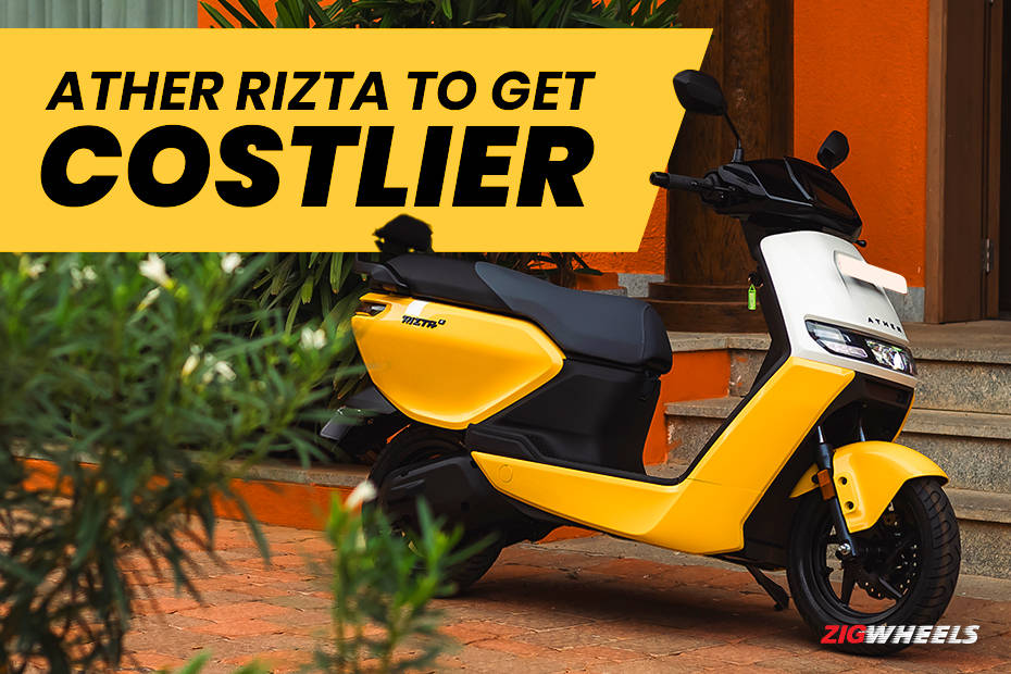 Ather Rizta To Get Costlier In 2025