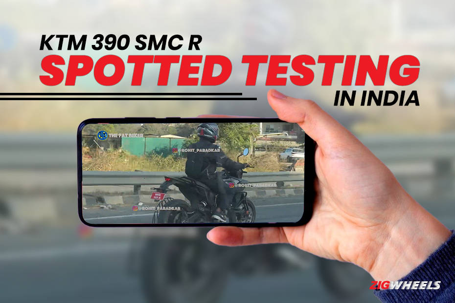 KTM SMC R Spotted Testing