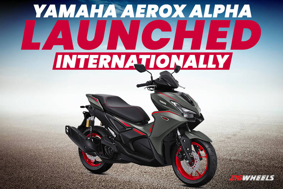 Yamaha Aerox Alpha Launched Internationally