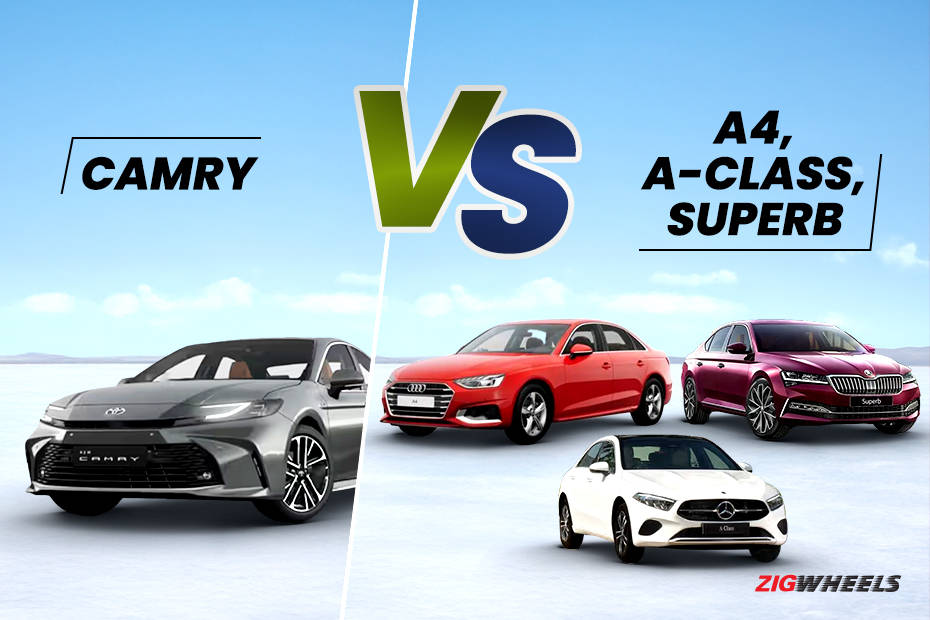 New Camry vs A4, A-Class, And Superb