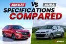 2024 Honda Amaze vs Hyundai Aura: Does The Aura Stand Against A Fully Upgraded Amaze?