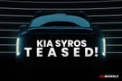 Upcoming Kia Syros Teased Again With Sleek LED Taillights Ahead Of Imminent Debut