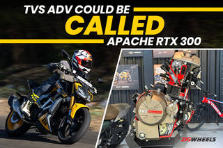 Upcoming TVS ADV Could be Called the Apache RTX 300