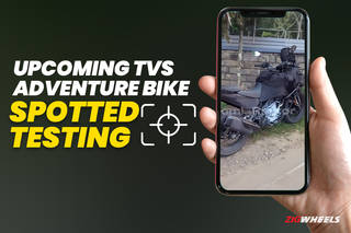 Upcoming TVS Apache RTX 300 Adventure Bike Spotted Testing For The First Time