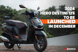 2024 Hero Destini 125 India Launch In December 2024 Hero Destini 125 India Launch In December