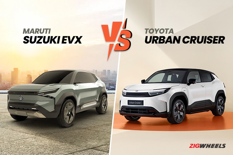 Toyota Urban Cruiser EV vs Maruti Suzuki eVitara: Exterior Styling And ...