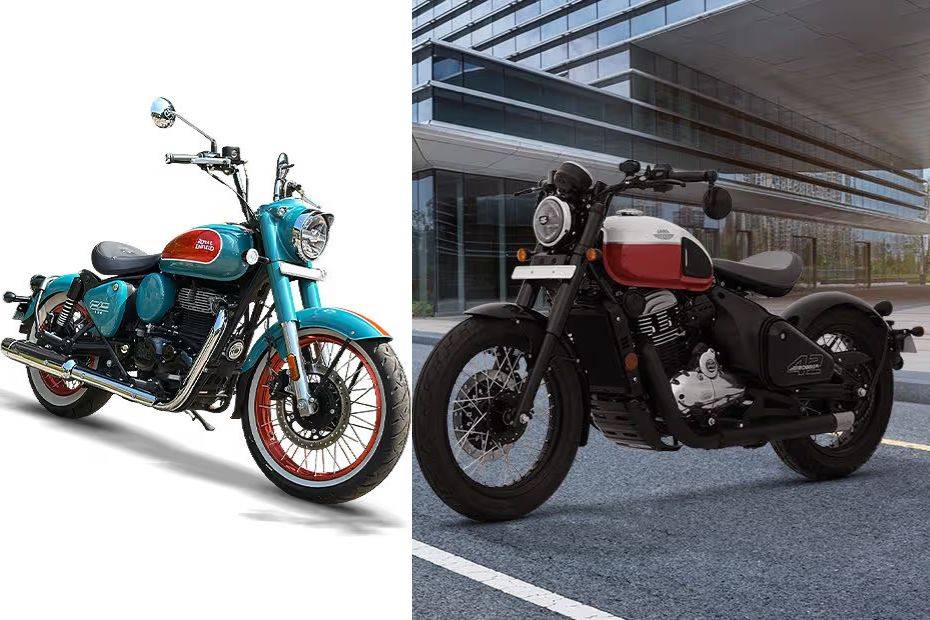 Royal Enfield Goan Classic Vs Jawa Bobber Specifications Price Features Design