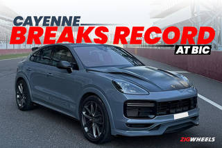 Porsche Cayenne Turbo GT Is Now The Fastest SUV At The Buddh International Circuit