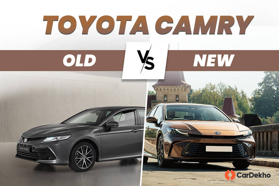 Toyota Camry Old Vs New: Design And Interior Compared In 7 Pictures