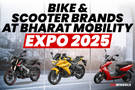 Bike and Scooter Manufacturers Coming At Bharat Mobility Global Expo 2025