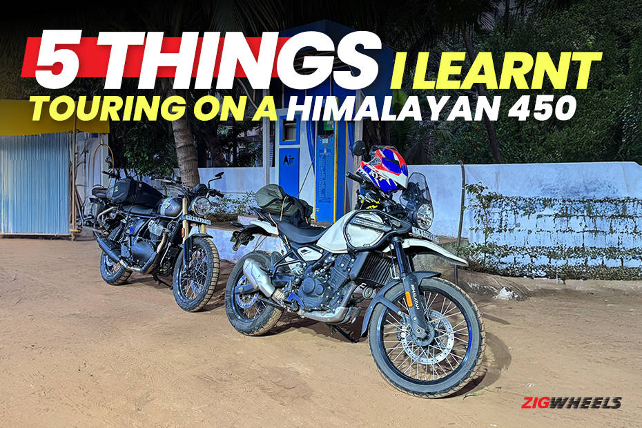 Touring On The Royal Enfield Himalayan Things I Learnt Zigwheels