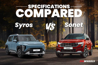 Kia Syros vs Sonet: A Detailed Comparison Of The Two Sub-4m SUVs Kia Syros vs Sonet: A Detailed Comparison Of The Two Sub-4m SUVs