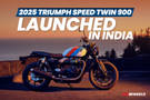 BREAKING: 2025 Triumph Speed Twin 900 Launched in India