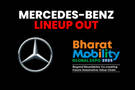 Here Are All The Mercedes-Benz Cars Lined Up For A Showcase In The Bharat Mobility Global Expo 2025