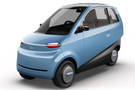 This Vayve Eva, To Be Showcased At Bharat Mobility Global Expo, Can Be Charged Via A Solar Panel On The Roof